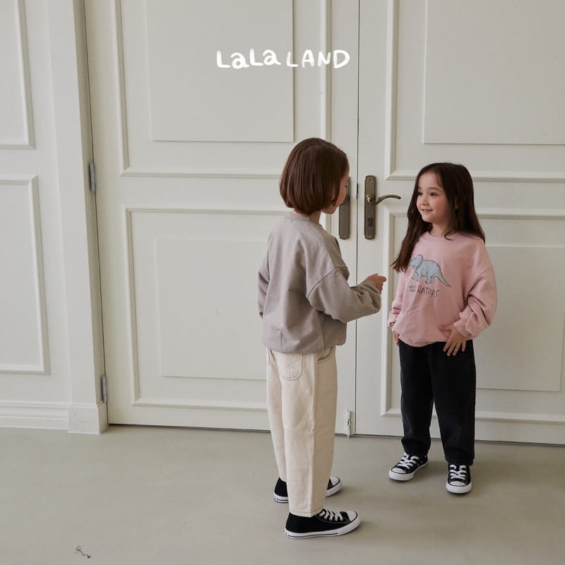 Lalaland - Korean Children Fashion - #prettylittlegirls - Dino Sweatshirt - 6
