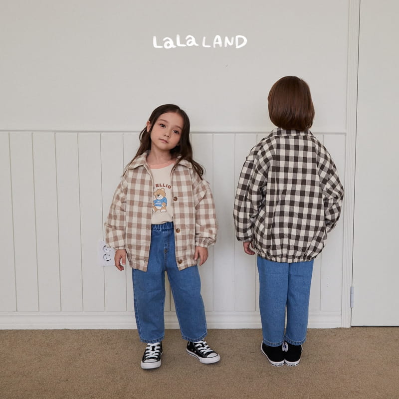 Lalaland - Korean Children Fashion - #stylishchildhood - Checks Jacket - 12