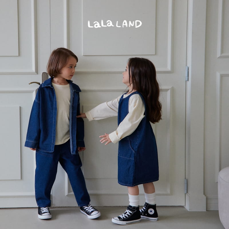 Lalaland - Korean Children Fashion - #stylishchildhood - Pocket One-piece - 7