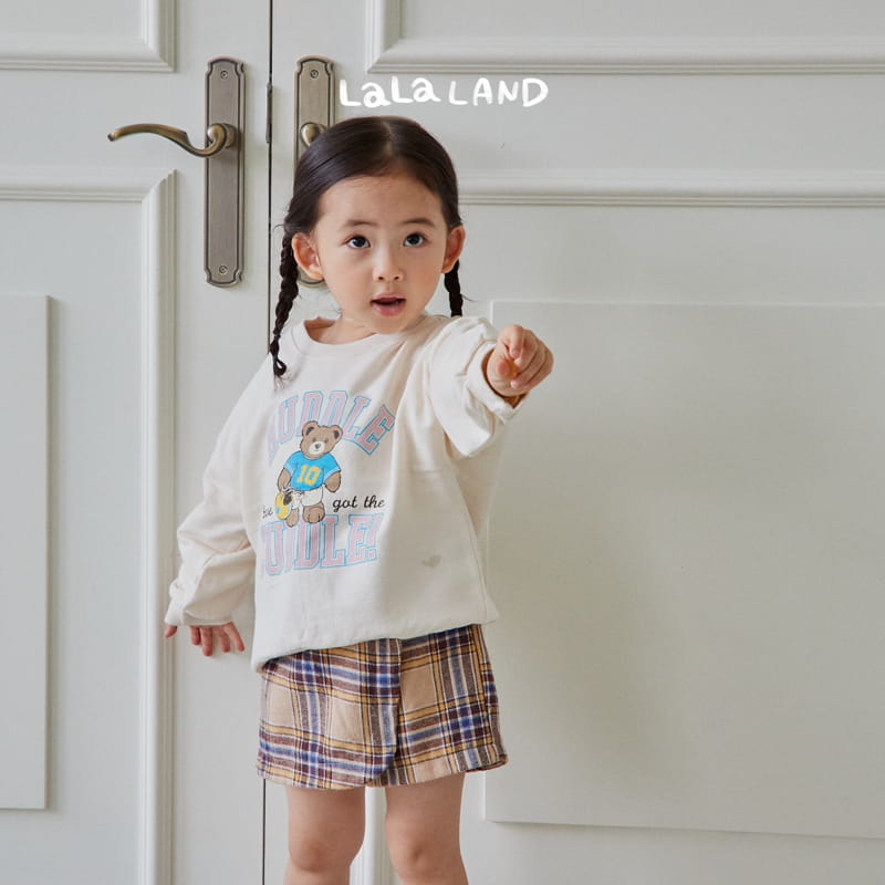 Lalaland - Korean Children Fashion - #stylishchildhood - Muse Check Skirt