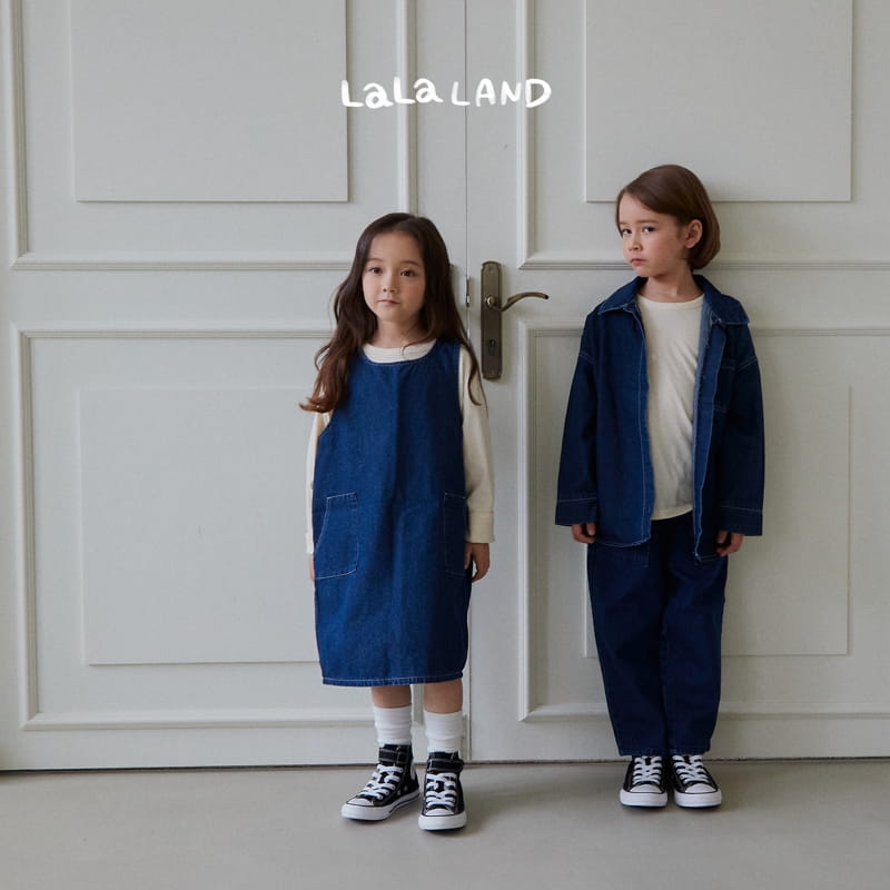 Lalaland - Korean Children Fashion - #todddlerfashion - Lala Denim Shirt