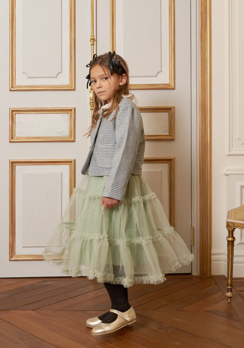 Le Bev - Korean Children Fashion - #childrensboutique - Lea Twid Jacket - 11