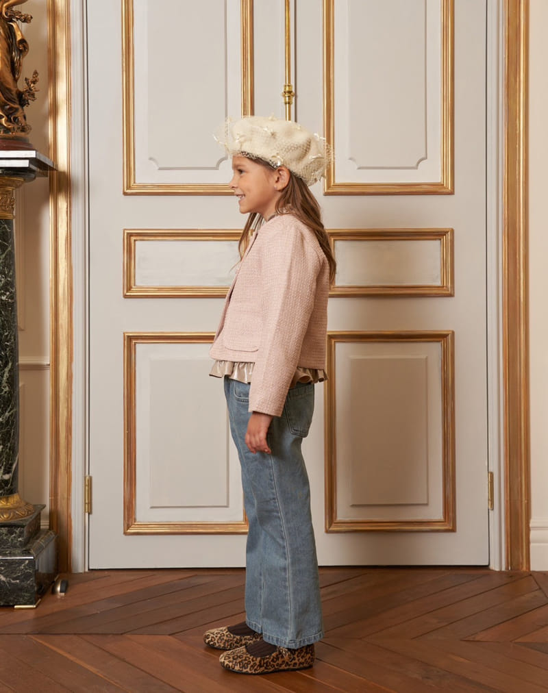 Le Bev - Korean Children Fashion - #fashionkids - Bootscut Denim Jeans - 2