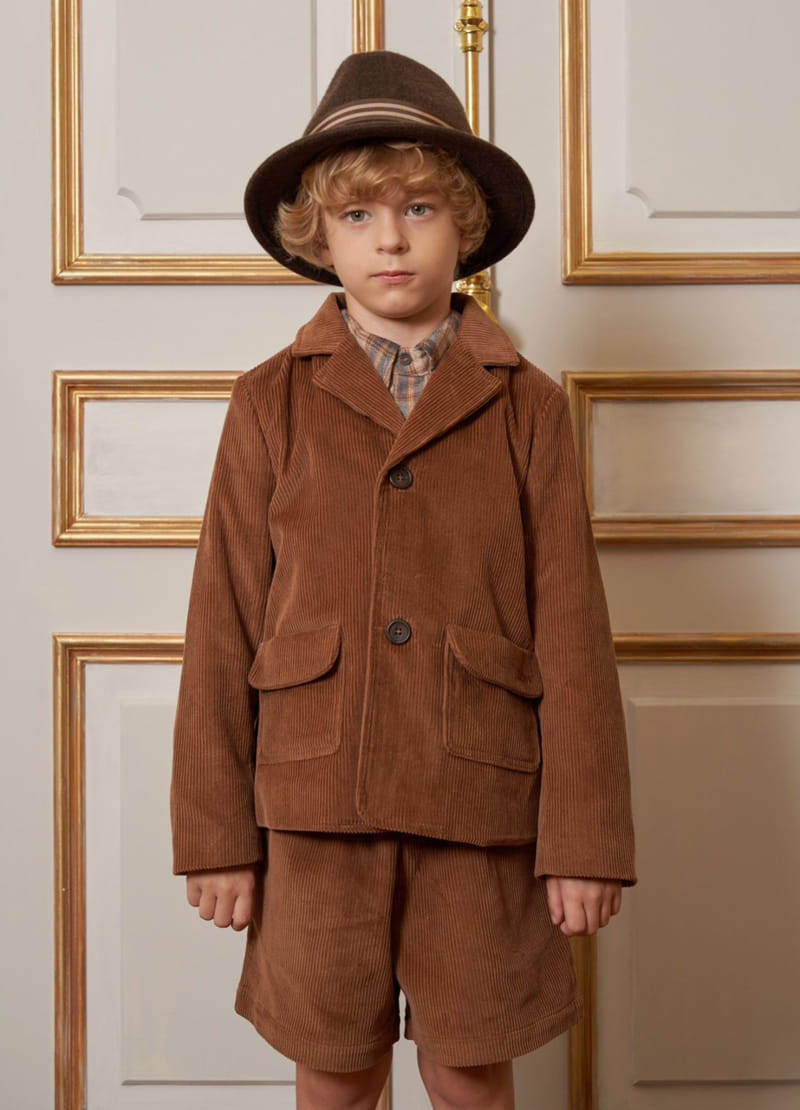 Le Bev - Korean Children Fashion - #fashionkids - Corduroy Jacket - 2