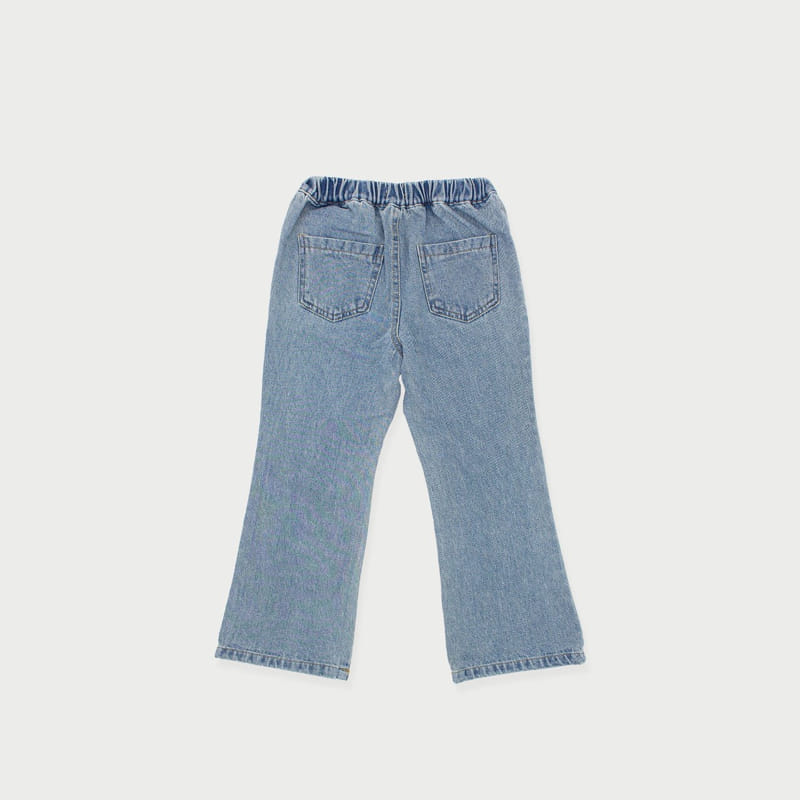 Le Bev - Korean Children Fashion - #kidzfashiontrend - Bootscut Denim Jeans - 5