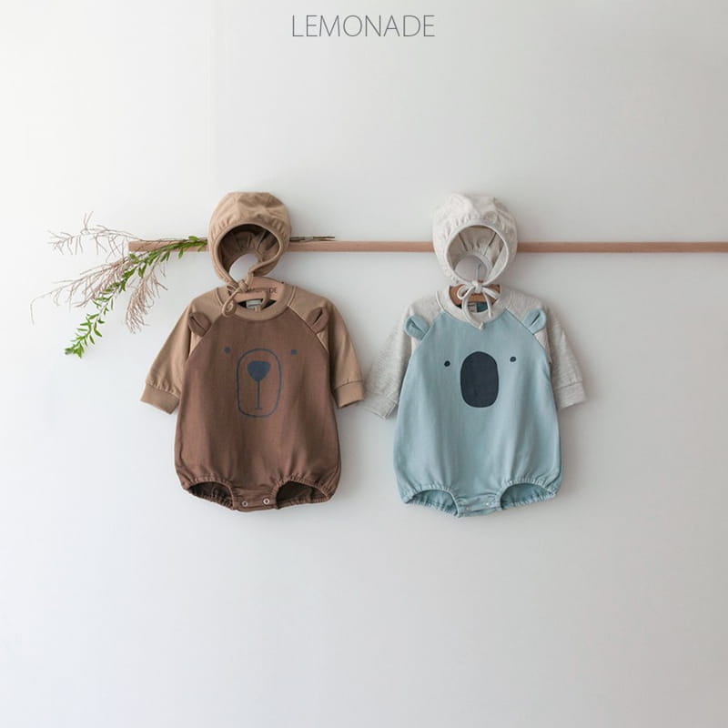 Lemonade - Korean Baby Fashion - #babyootd - Cooing Bodysuit with Bonnet - 2