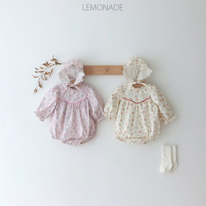 Lemonade - Korean Baby Fashion - #babyoutfit - Fantasy Bodysuit with Bonnet