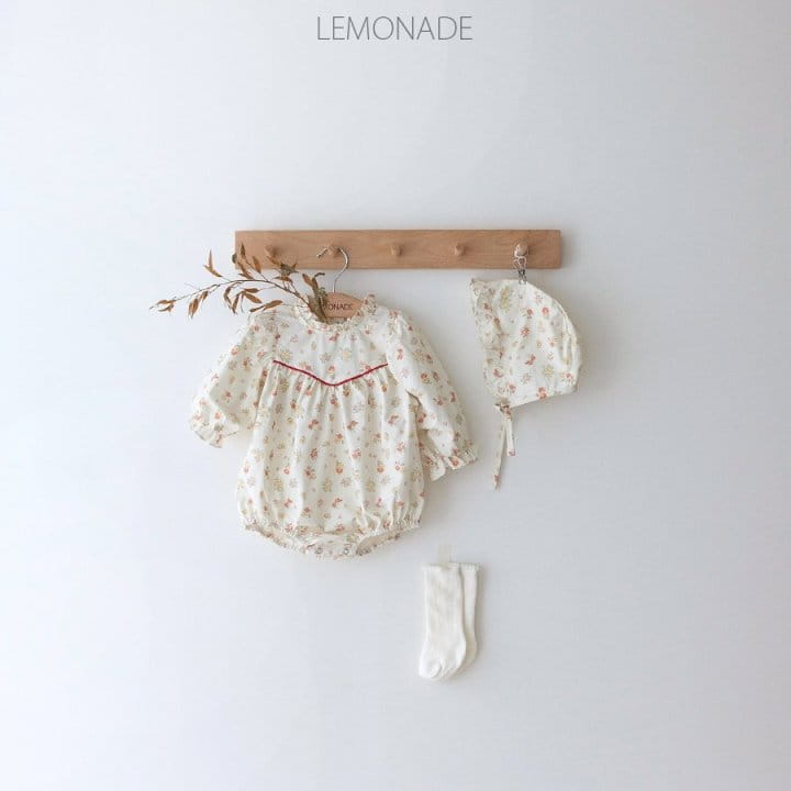 Lemonade - Korean Baby Fashion - #babyoutfit - Fantasy Bodysuit with Bonnet - 2