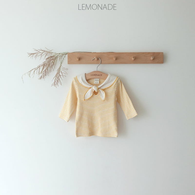 Lemonade - Korean Baby Fashion - #babyoutfit - Scarf Tee - 3