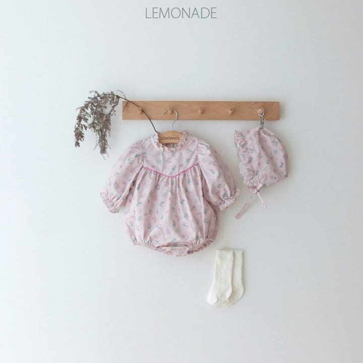 Lemonade - Korean Baby Fashion - #babywear - Fantasy Bodysuit with Bonnet - 4