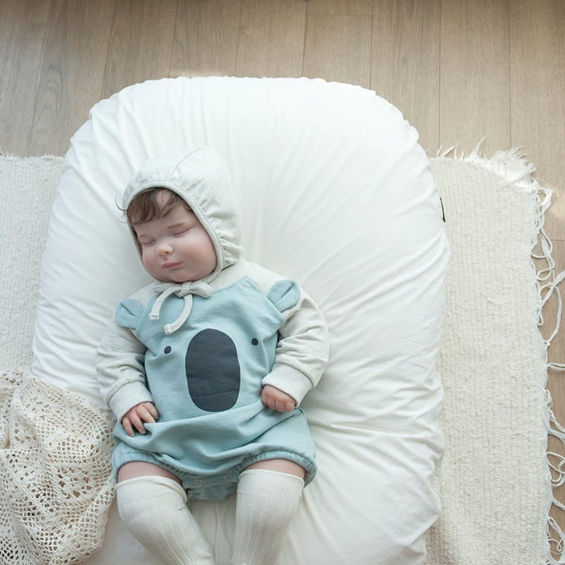 Lemonade - Korean Baby Fashion - #onlinebabyboutique - Cooing Bodysuit with Bonnet - 6