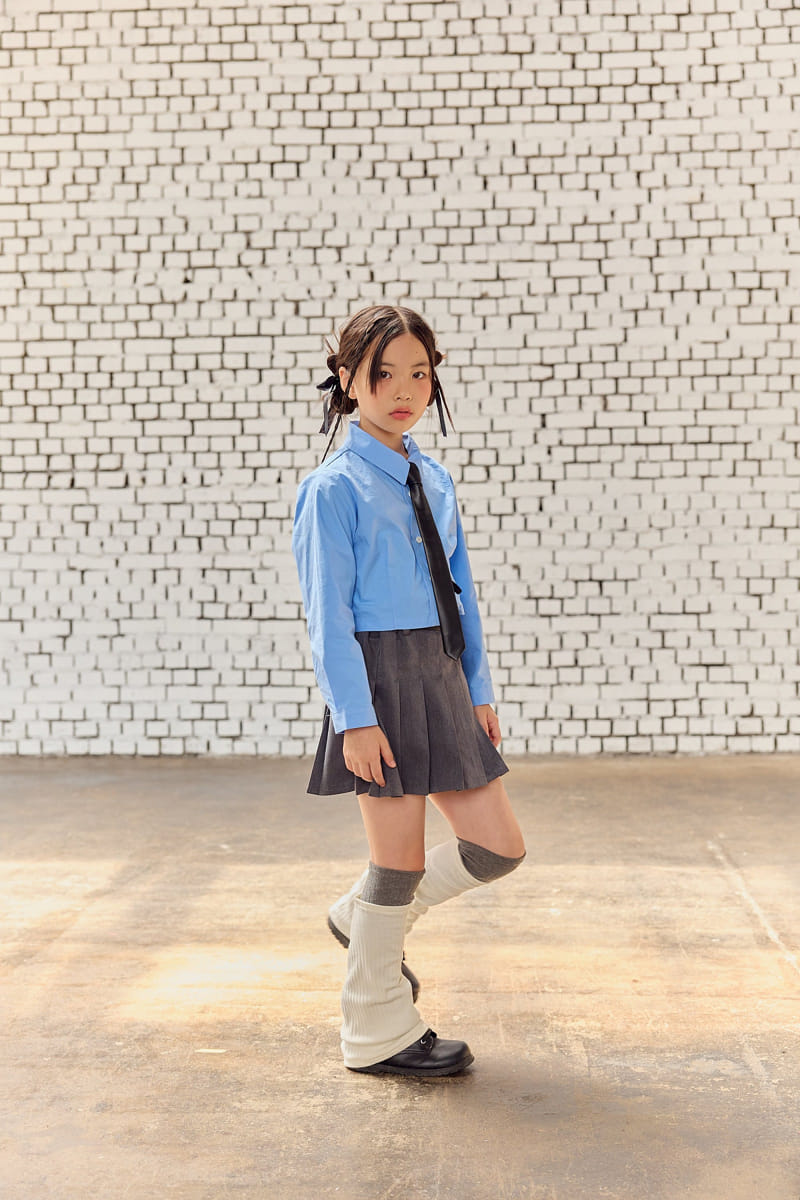 Lilas - Korean Children Fashion - #Kfashion4kids - Chick Wrinkle Skirt - 5