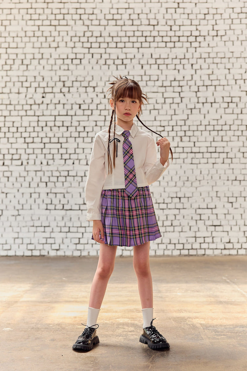 Lilas - Korean Children Fashion - #childofig - Lilla Neck Tie - 2