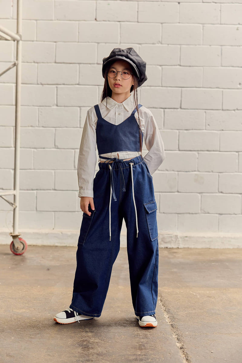 Lilas - Korean Children Fashion - #childrensboutique - Jenny Cargo Pants