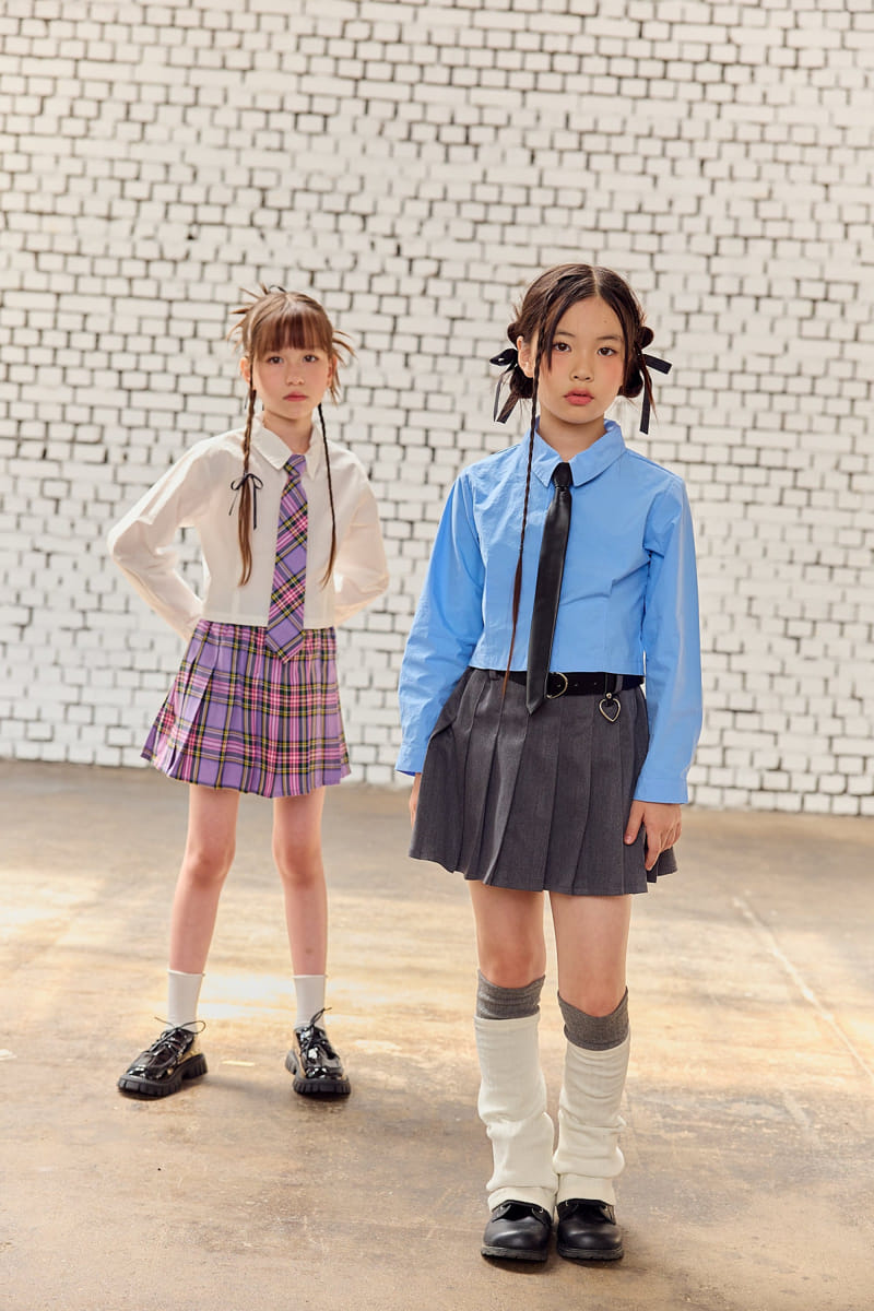 Lilas - Korean Children Fashion - #childrensboutique - Lilla Neck Tie - 4