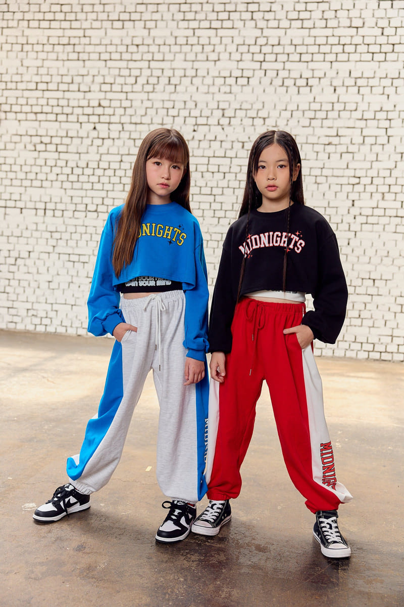 Lilas - Korean Children Fashion - #designkidswear - Crew Crop Tee