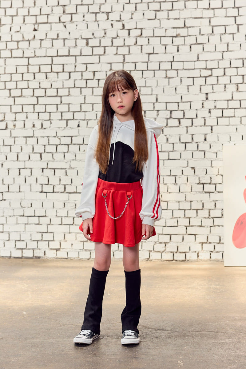 Lilas - Korean Children Fashion - #kidsshorts - Chain Skirt