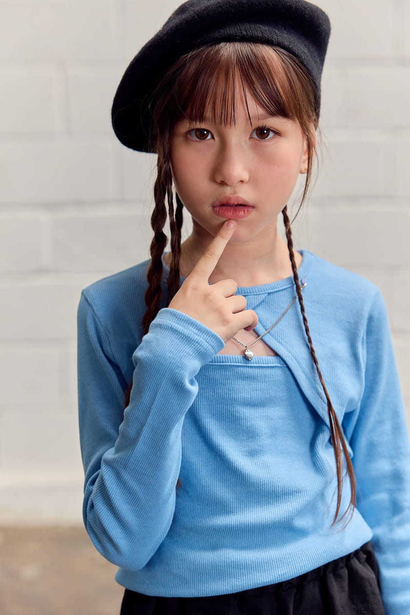 Lilas - Korean Children Fashion - #kidsstore - Necklace Tee - 3