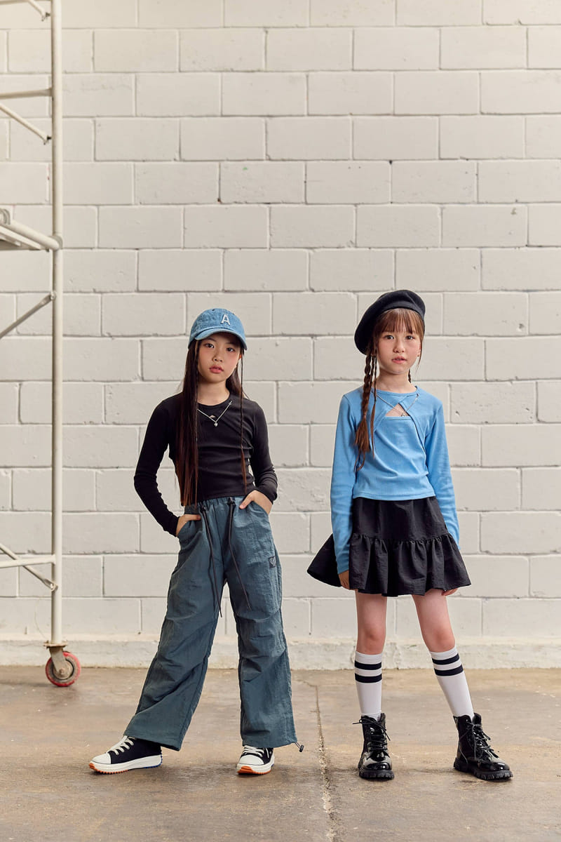 Lilas - Korean Children Fashion - #littlefashionista - Necklace Tee - 6