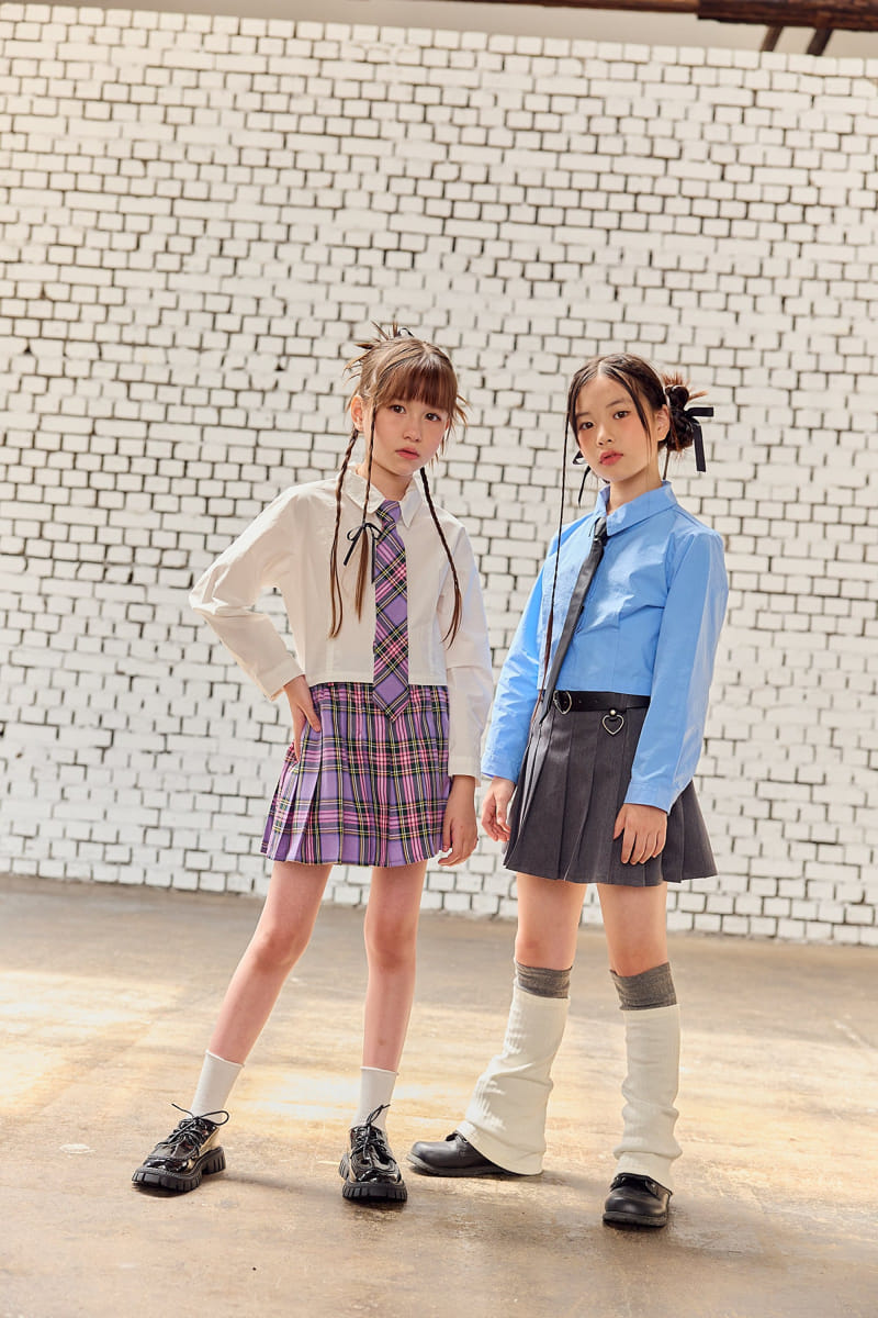 Lilas - Korean Children Fashion - #Kfashion4kids - Crop Shirt - 4