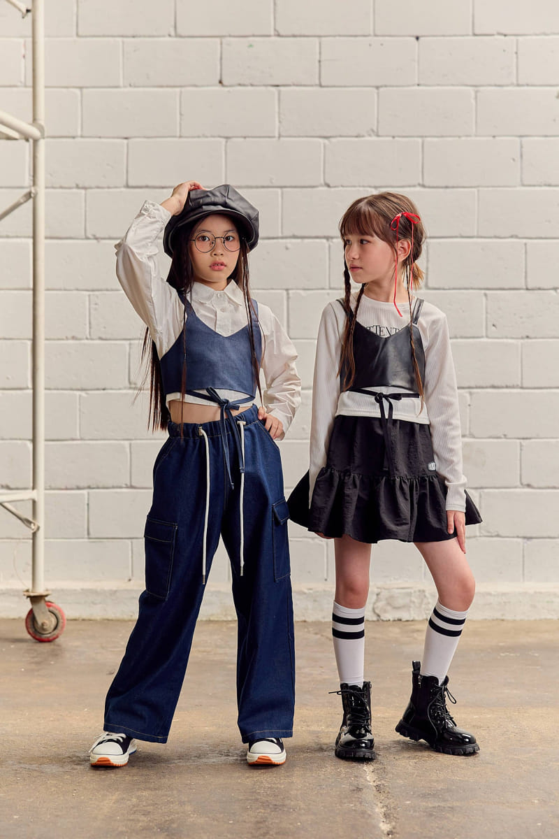 Lilas - Korean Children Fashion - #magicofchildhood - Duo Vest - 2