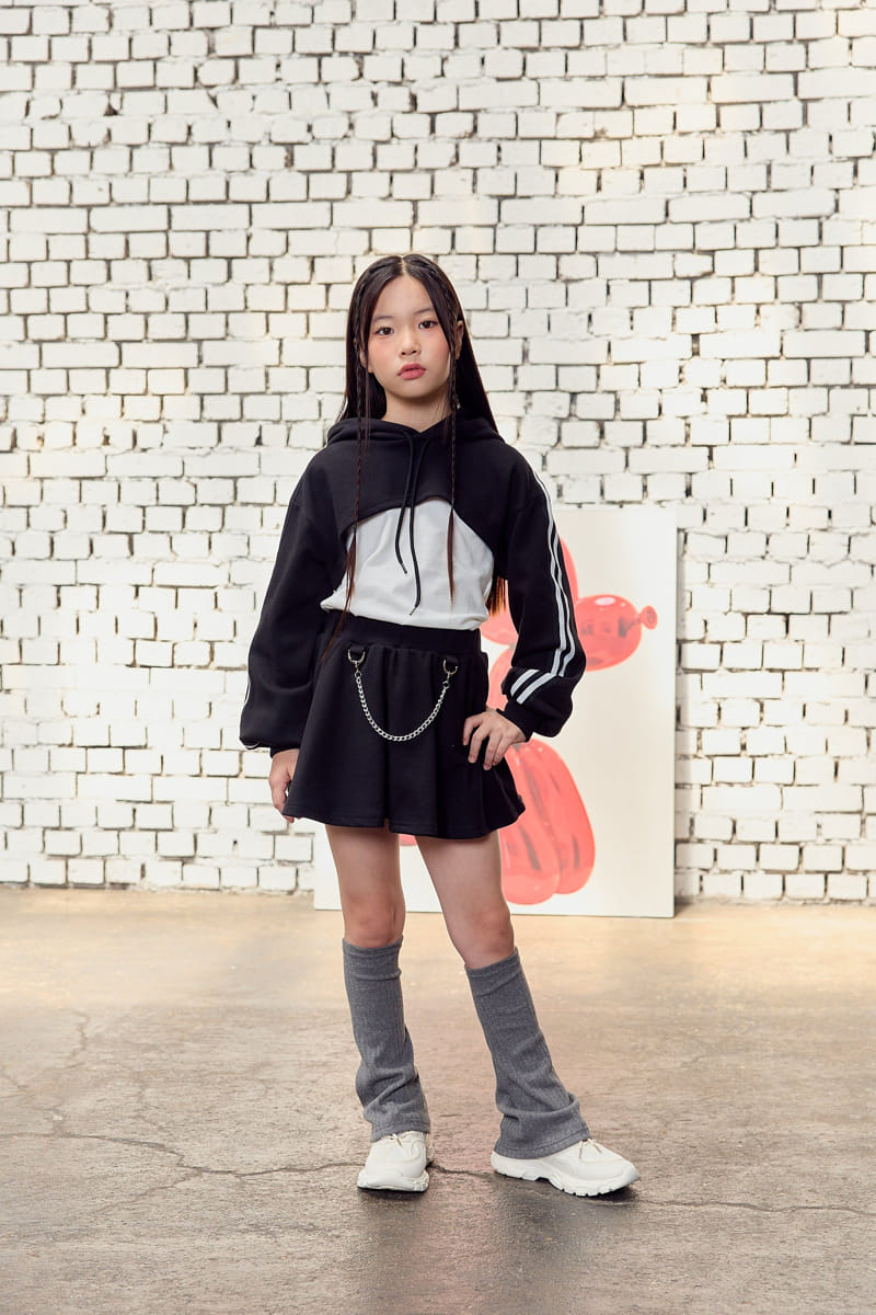 Lilas - Korean Children Fashion - #toddlerclothing - Chain Skirt - 10