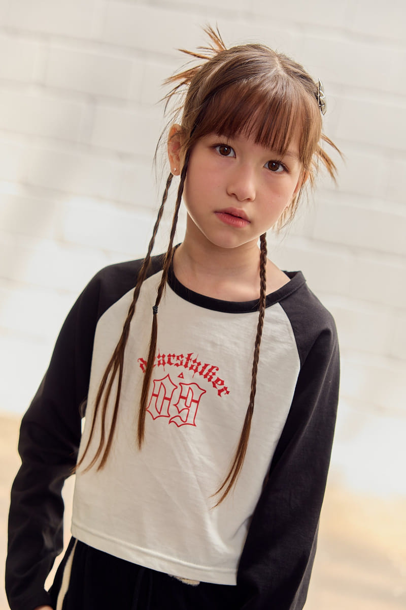 Lilas - Korean Children Fashion - #todddlerfashion - Tell Me Raglan Tee - 4