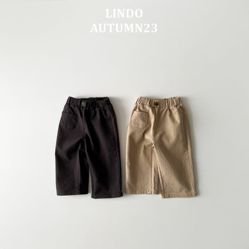 Lindo - Korean Children Fashion - #childofig - Mini Pocket Pants