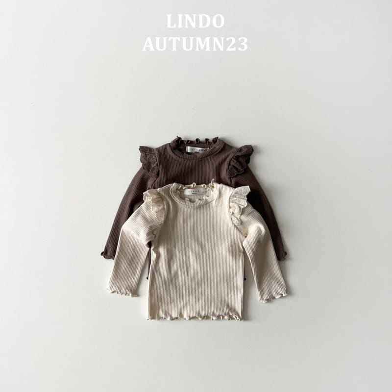 Lindo - Korean Children Fashion - #childrensboutique - Lace Rib Tee - 5