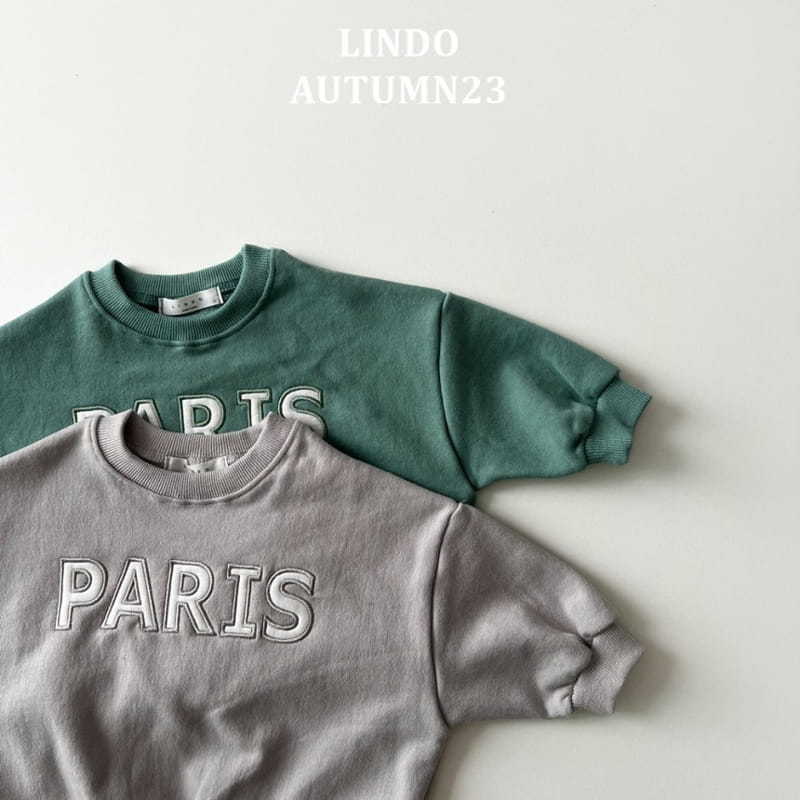 Lindo - Korean Children Fashion - #discoveringself - Paris Sweatshirt - 2