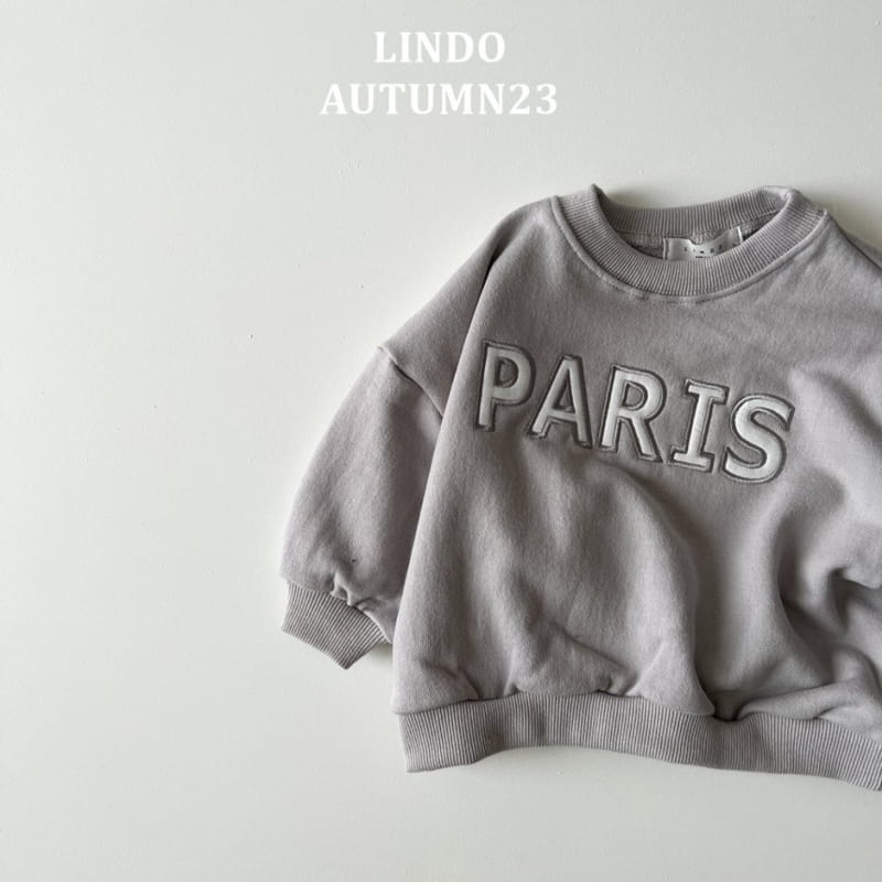 Lindo - Korean Children Fashion - #kidsstore - Paris Sweatshirt - 5