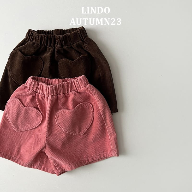 Lindo - Korean Children Fashion - #magicofchildhood - Heart Pocket Pants - 2