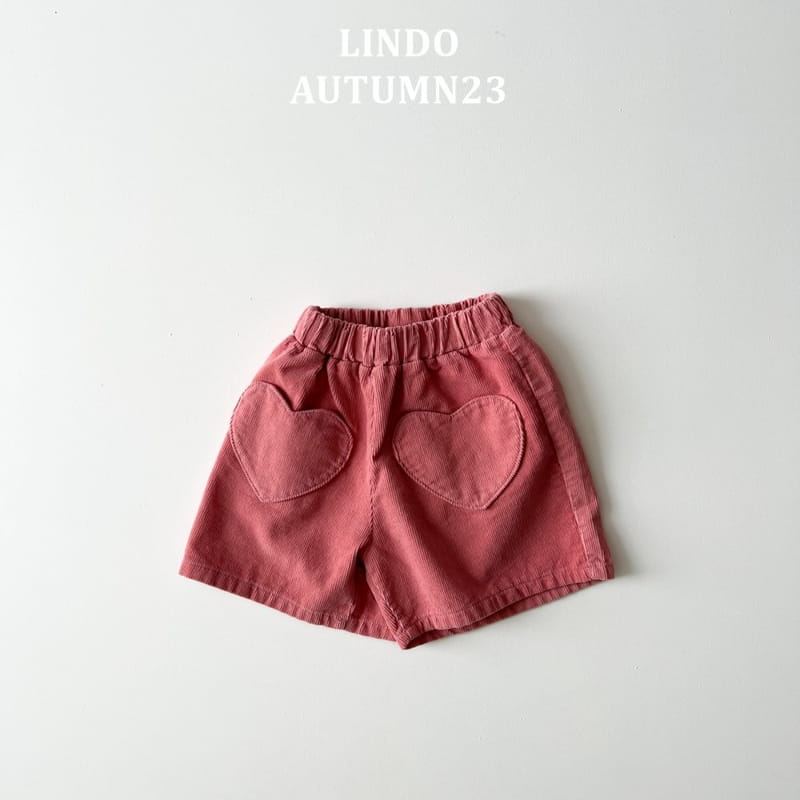 Lindo - Korean Children Fashion - #minifashionista - Heart Pocket Pants - 3