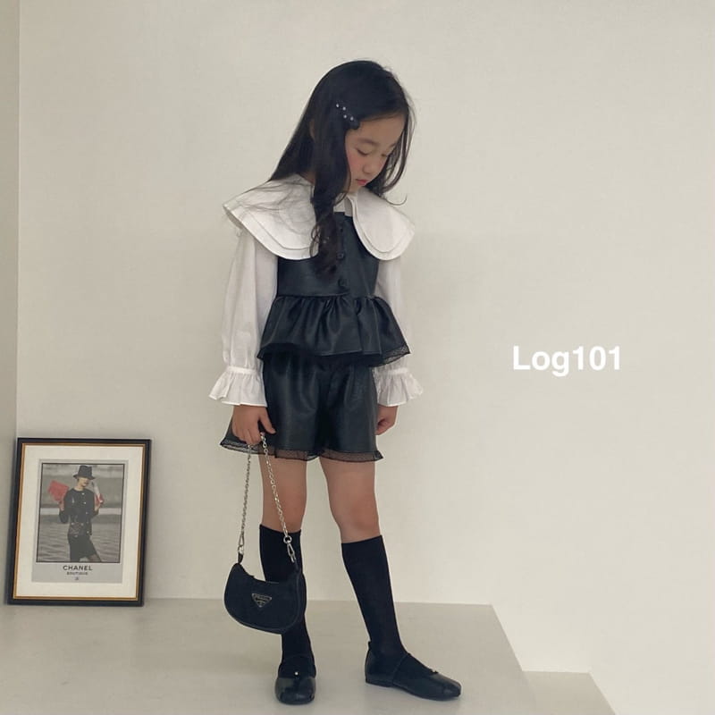 Log101 - Korean Children Fashion - #Kfashion4kids - Autumn Leather Shorts - 8