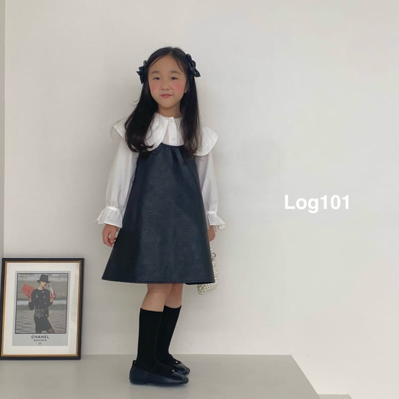 Log101 - Korean Children Fashion - #Kfashion4kids - Leather Ribbon Hairpin
