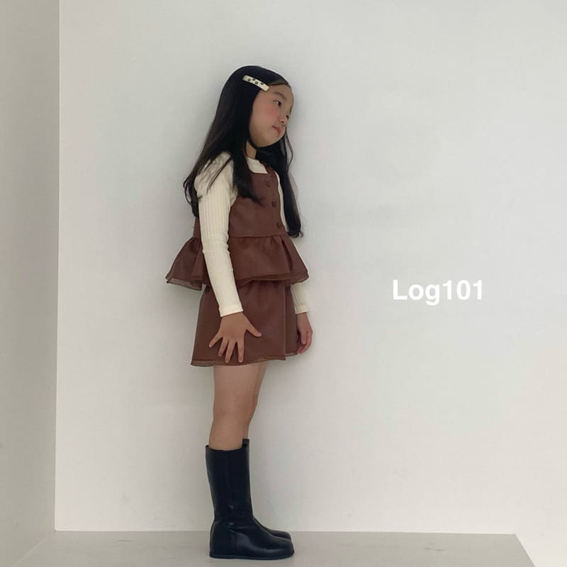 Log101 - Korean Children Fashion - #stylishchildhood - Autumn Vest - 4