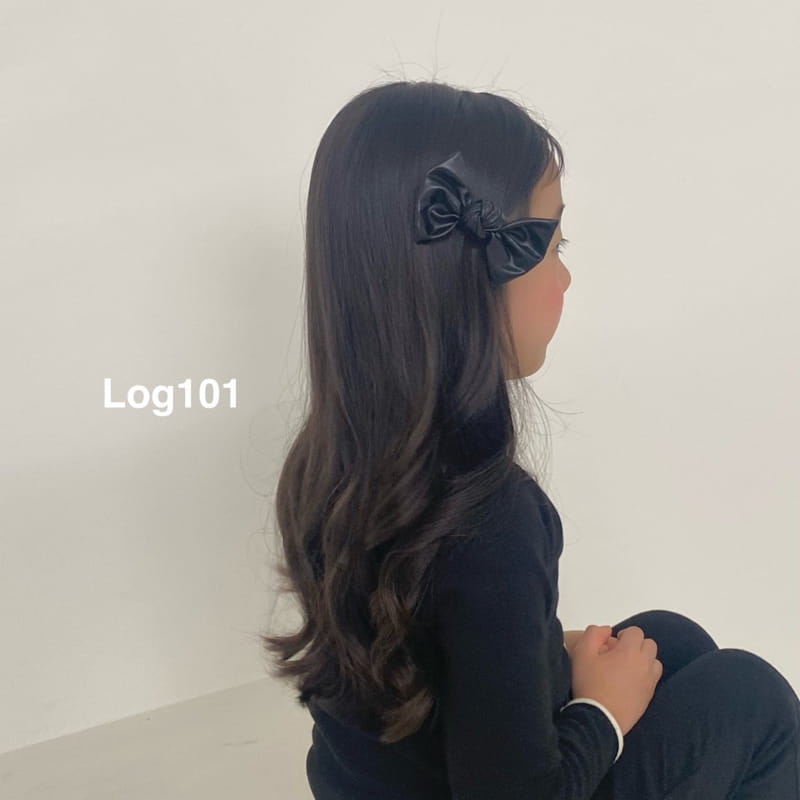 Log101 - Korean Children Fashion - #childofig - Leather Ribbon Hairpin - 7