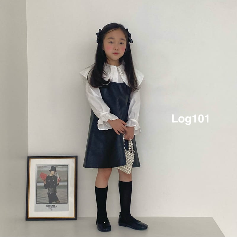 Log101 - Korean Children Fashion - #childofig - Barbie Leather One-piece - 4
