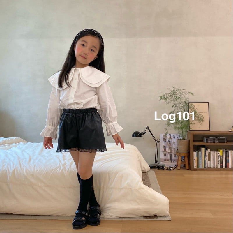 Log101 - Korean Children Fashion - #childrensboutique - Autumn Leather Shorts