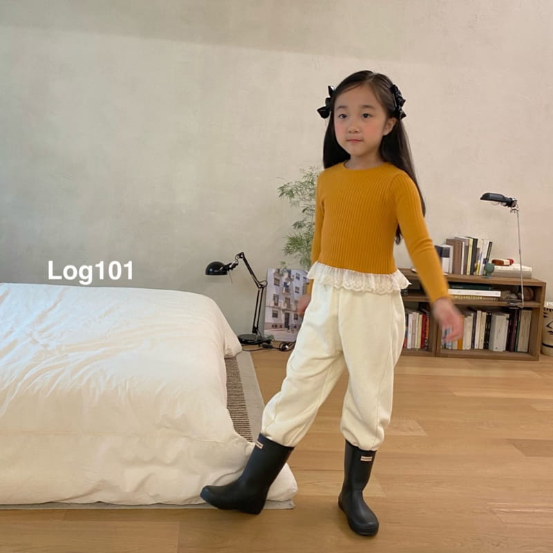Log101 - Korean Children Fashion - #designkidswear - Free Lace Tee - 11