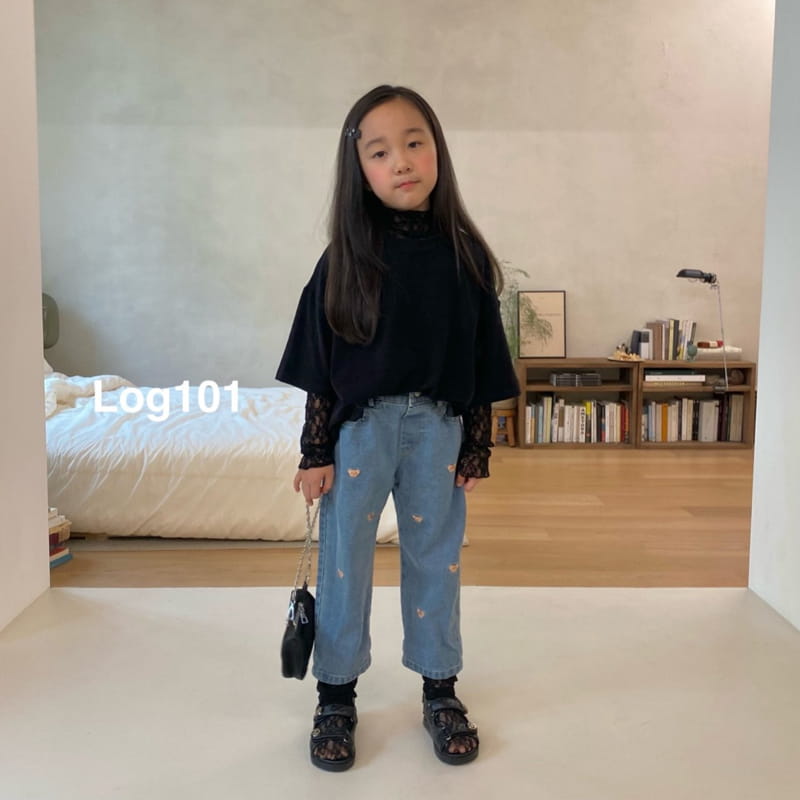 Log101 - Korean Children Fashion - #designkidswear - Free Lace Tee - 9