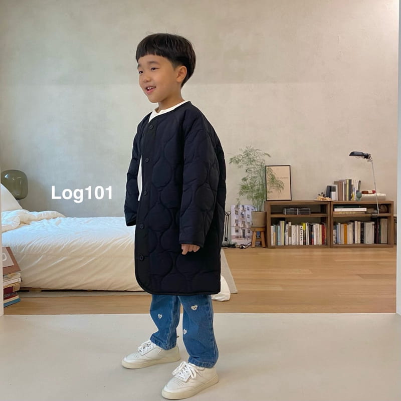 Log101 - Korean Children Fashion - #designkidswear - Bear Embrodiery Jeans - 12