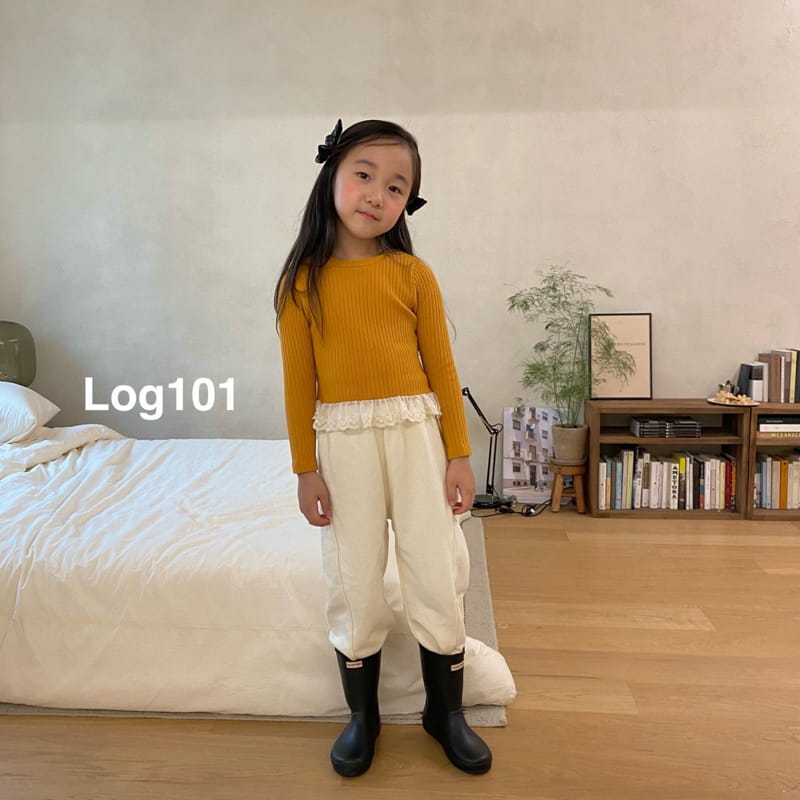 Log101 - Korean Children Fashion - #discoveringself - Free Lace Tee - 12