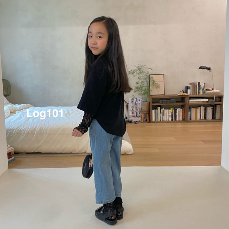 Log101 - Korean Children Fashion - #fashionkids - Free Lace Tee - 11
