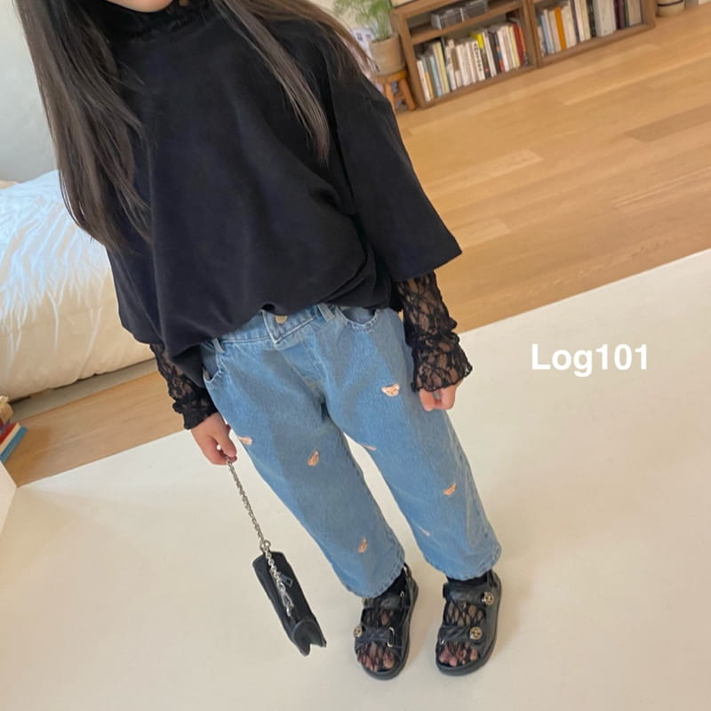 Log101 - Korean Children Fashion - #kidsshorts - Free Lace Tee - 12