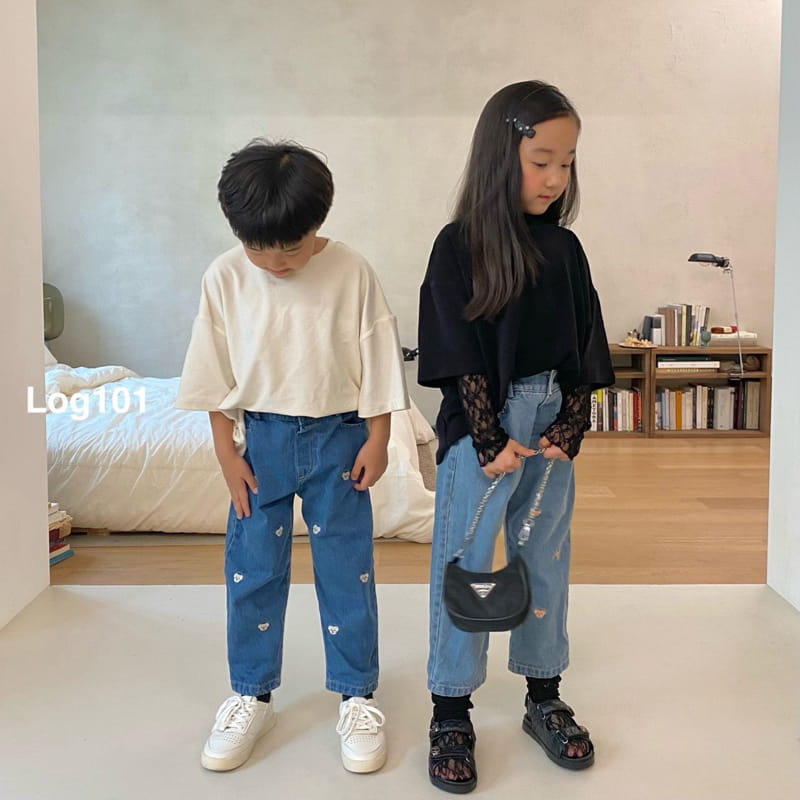 Log101 - Korean Children Fashion - #kidsshorts - Mureang Tee - 10