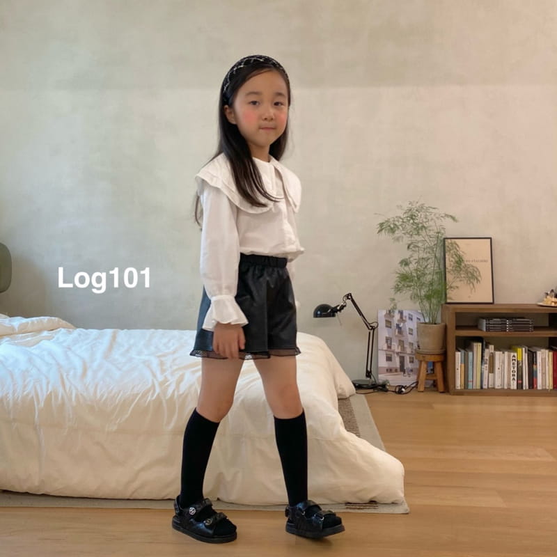 Log101 - Korean Children Fashion - #kidsshorts - Autumn Leather Shorts - 5