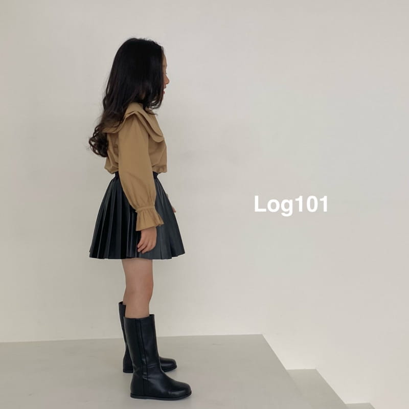 Log101 - Korean Children Fashion - #kidzfashiontrend - Cherrish Leather Skirt - 9