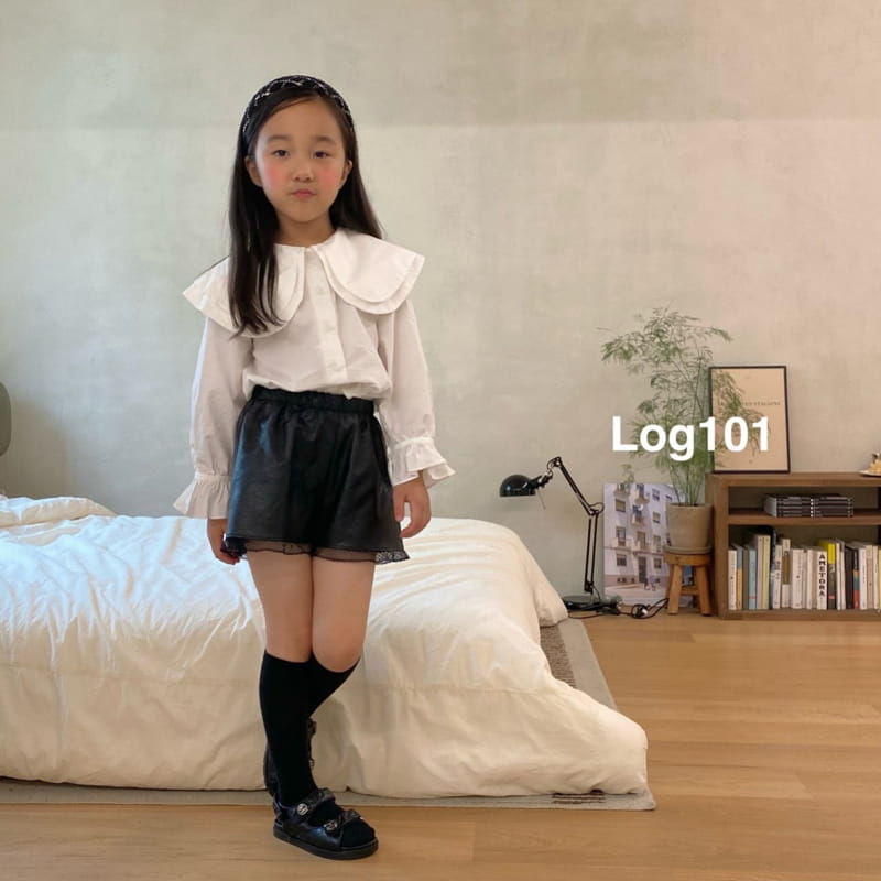 Log101 - Korean Children Fashion - #kidzfashiontrend - Autumn Leather Shorts - 7