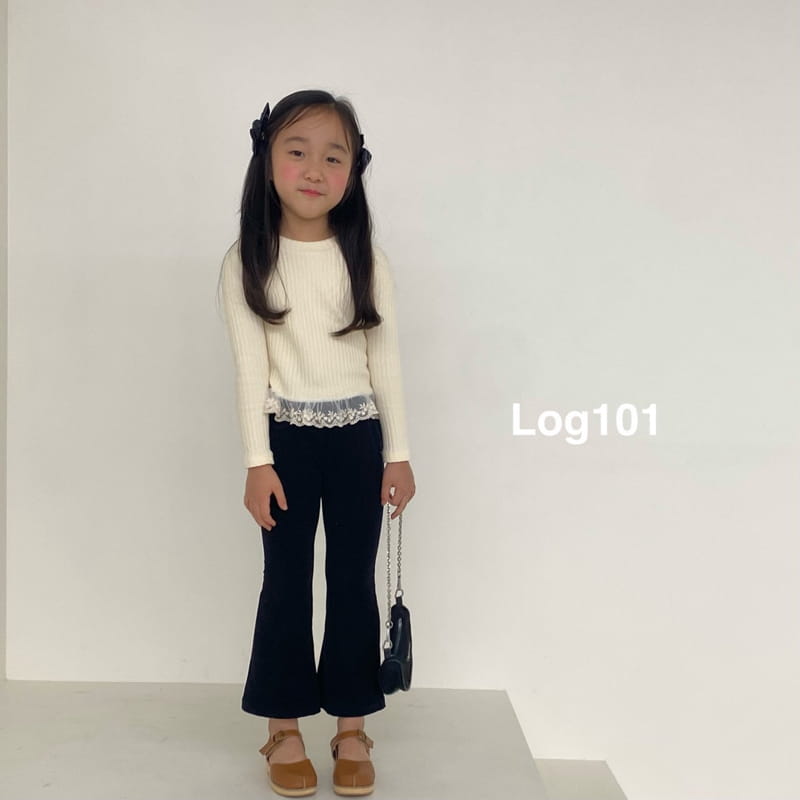 Log101 - Korean Children Fashion - #littlefashionista - Free Lace Tee - 2